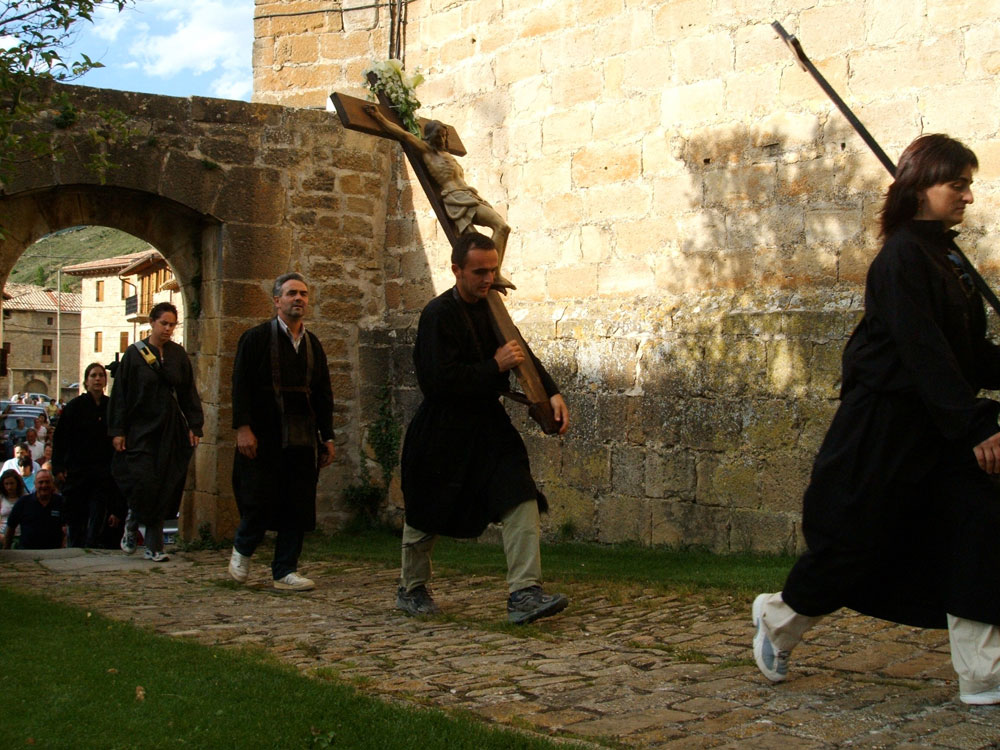 Llegada a la Iglesia de Lerga